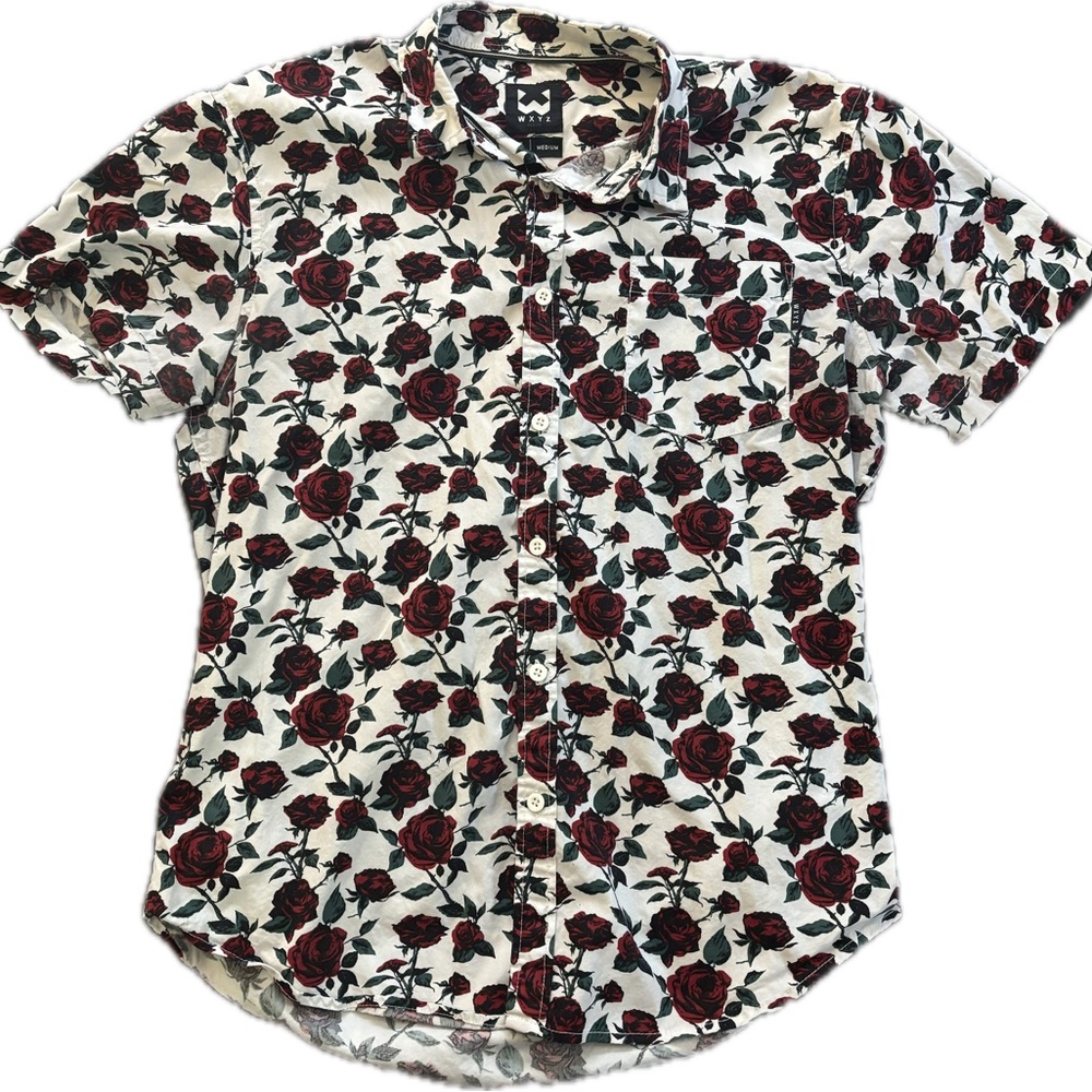WXYZ Floral Print Men's Shirt